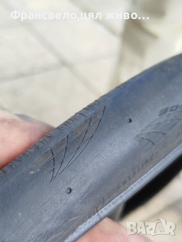 Шосейна гума с вътрешна continental 5000, снимка 4 - Части за велосипеди - 54080176