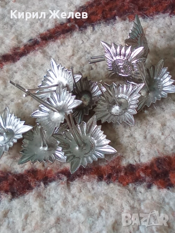 Лот военни вензели 10 броя 51963, снимка 3 - Антикварни и старинни предмети - 52175829