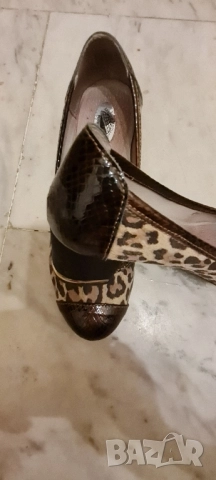 Обувки от естествена кожа , снимка 4 - Дамски обувки на ток - 52339183