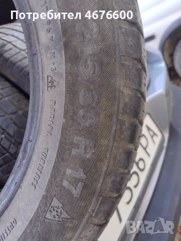 Гуми Соntinental 215/60/R17, снимка 5 - Гуми и джанти - 52773736