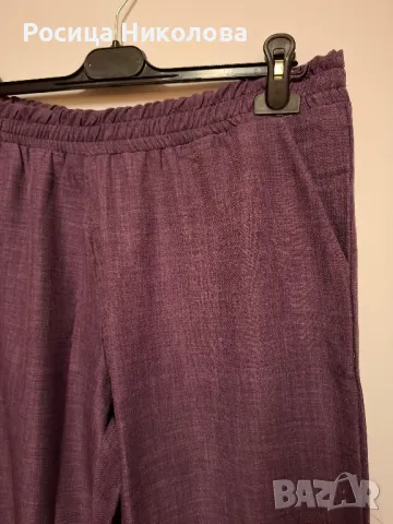 д панталон в лилаво, снимка 2 - Панталони - 50347443