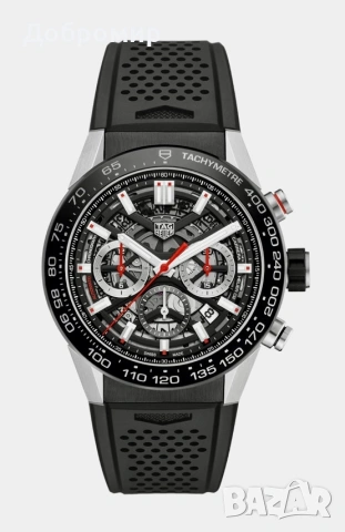 Tag Heuer Carrera Calibre 02, снимка 4 - Мъжки - 54147499