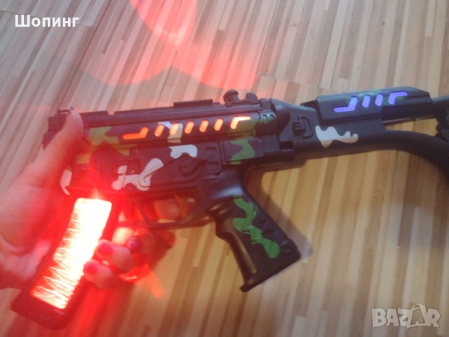 Голям полицейски комплект и автомат, снимка 6 - Други - 31152282