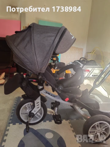 Детска триколка Speedy, снимка 4 - Детски велосипеди, триколки и коли - 50758510