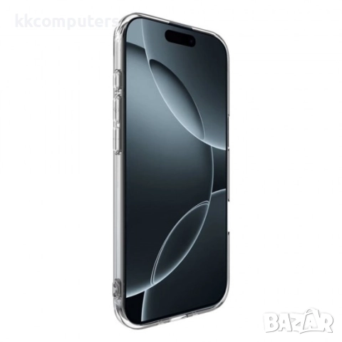Силиконов кейс MBX 2mm, За iPhone 17 Air (6.9), Прозрачен и Протектор, снимка 2 - Калъфи, кейсове - 51796542