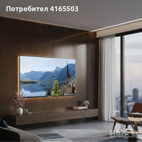 Телевизор Rancore T-55-S-14 – 55 инча 4K Android Smart TV с Wi-Fi, черен
