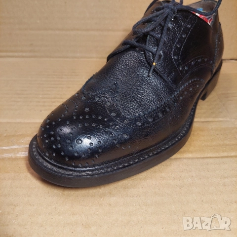 POLLINI кожени обувки номер 40 официални / ежедневни , снимка 2 - Официални обувки - 52124197