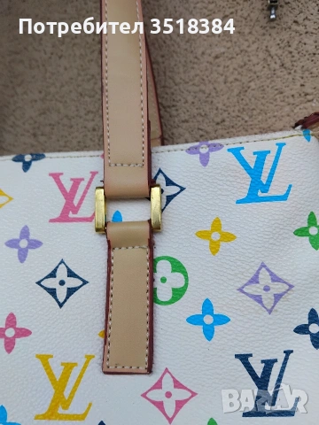 Оригинална дамска чанта Louis Vuitton , снимка 2 - Чанти - 53417503