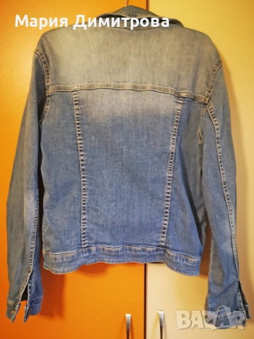 Дамско дънково яке, снимка 2 - Якета - 52879549