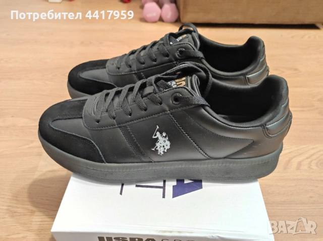 Мъжки кецове U.S. Polo Assn, 44 номер., снимка 3 - Кецове - 53579770