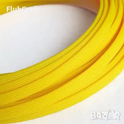 Оплетка за кабел PET 2mm вътрешен диаметър – Различни Цветове, снимка 4 - Кабели и адаптери - 45136920