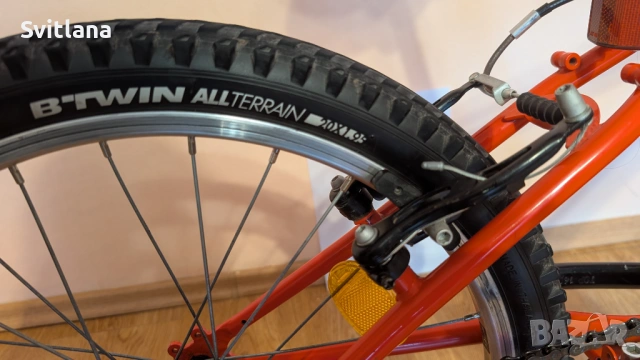 Детски велосипед B'Twin (Decathlon) Racingboy 320 (20") - Отлично състояние, снимка 12 - Велосипеди - 54008863
