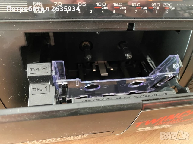 Касетофон Sharp TwinCam - нов в кашон, снимка 6 - Радиокасетофони, транзистори - 50990077