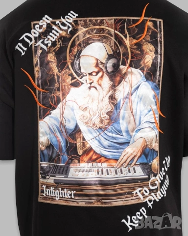 Страхотни тениски , овърсайз,  унисекс 
INFINGTER 
Размери  S M L XL 2XL , снимка 9 - Тениски - 54300346