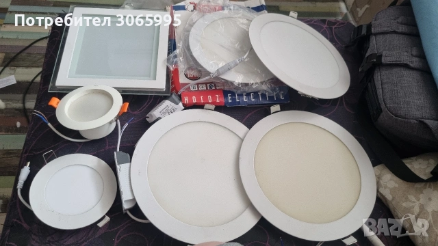 лед плафони, снимка 2 - Лампи за таван - 53669414