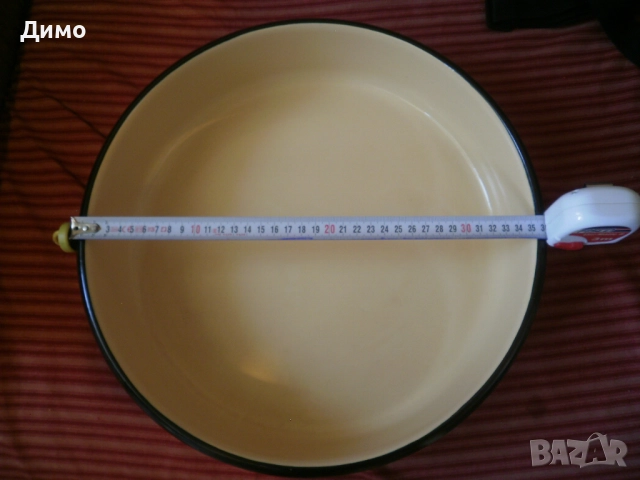 емайлирана тава- голяма- руска- масивна- перфектно състояние