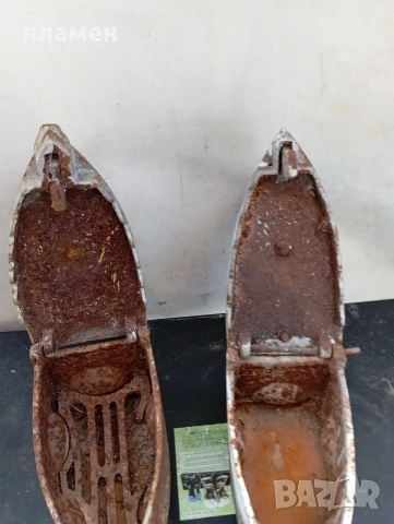 Продавам стари ютии използвани за гладене ,нямат счупено,два броя., снимка 7 - Антикварни и старинни предмети - 53108289