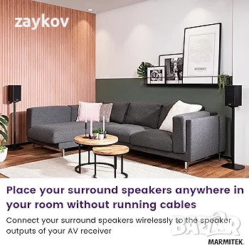 Marmitek Surround Anywhere 221 - Аудио предавател за високоговорители без латентност, снимка 2 - Други - 52257249