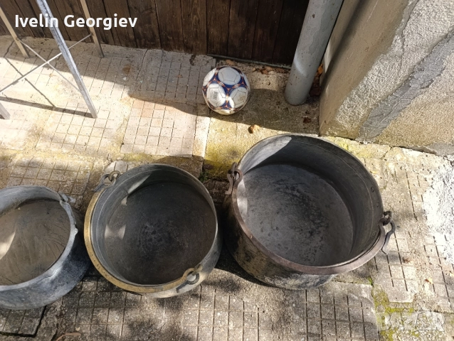 Стари медни котли , снимка 1