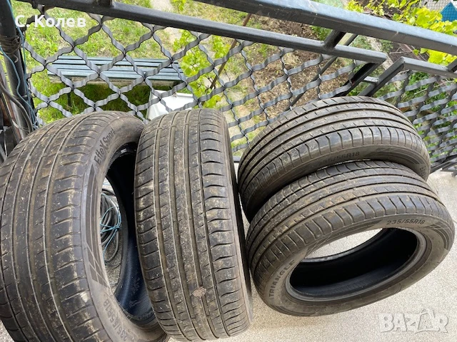 4 БРОЯ ЛЕТНИ ГУМИ TRIANGLE EFFEX SPORT 235/55/18 DOT 3822, снимка 10 - Гуми и джанти - 50497876