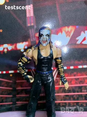 Екшън фигура WWE Jeff Hardy Ruthless Aggression Джеф Харди играчка Jakks Pacific White face paint, снимка 12 - Фигурки - 49511597