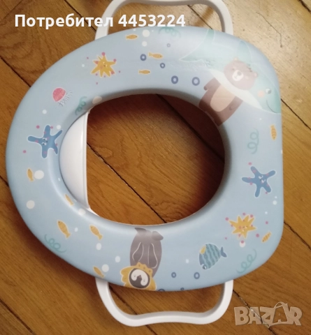 Сгъваема детска вана,детски седалки за тоалетна,халати и хавлии за баня, снимка 2 - За банята - 51152831