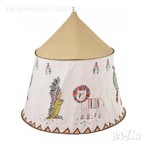 Текстилна Детска Палатка Типи 4754, снимка 2 - Други - 52542437