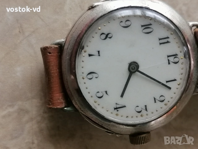 CIILINDRE 10 RUBIS - РАБОТЕЩ ЧАСОВНИК , снимка 4 - Антикварни и старинни предмети - 54083089