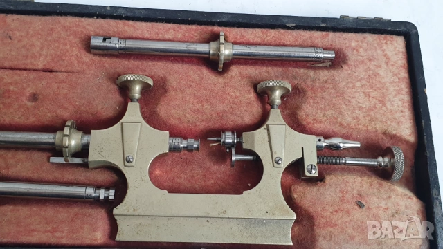 Античен струг за часовници ,1920година,Германия, снимка 6 - Антикварни и старинни предмети - 53906619