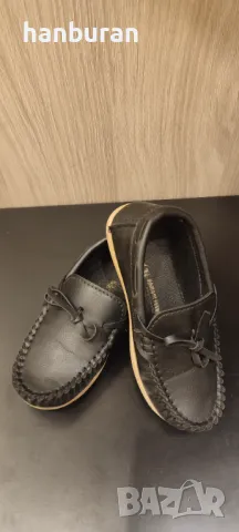 Черни детски мокасини, размер 27, снимка 2 - Детски обувки - 49666633