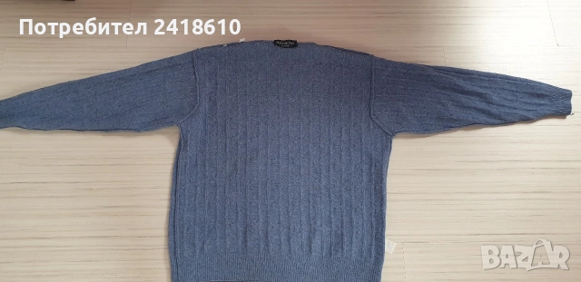 Yves Saint Laurent Wool / Knit Mens Size 52 - L  НОВО! ОРИГИНАЛ! Mъжки Вълнен Пуловер, снимка 11 - Пуловери - 53610644