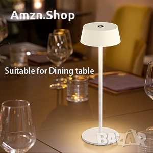 Димируема LED настолна лампа 2 броя , трапезна лампа за маса за кафе ресторант