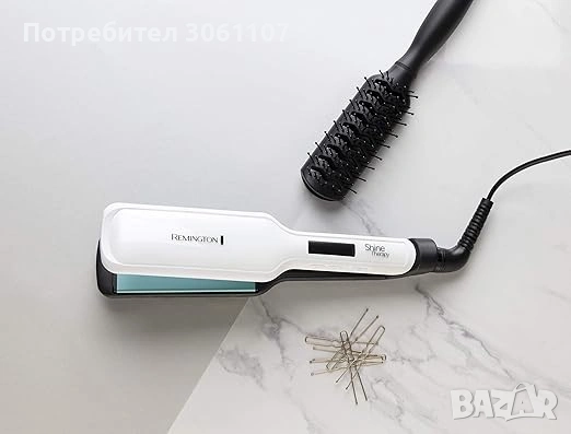 Преса за коса Remington Shine Therapy S8550 Керамична 150-230 C, снимка 10 - Други - 53378011