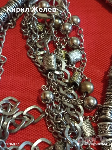 Унисекс ланец готик,пънк или рок естетика много красив 51269, снимка 2 - Колиета, медальони, синджири - 53462384