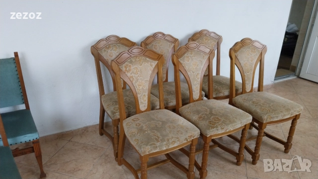 Столове масив ретро-6 бр.№044