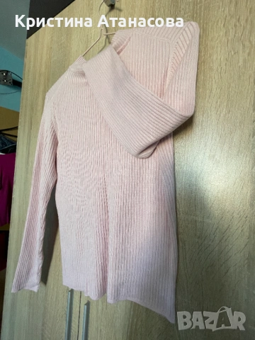 Дамска блуза рипс с деколте, снимка 12 - Блузи с дълъг ръкав и пуловери - 53057003