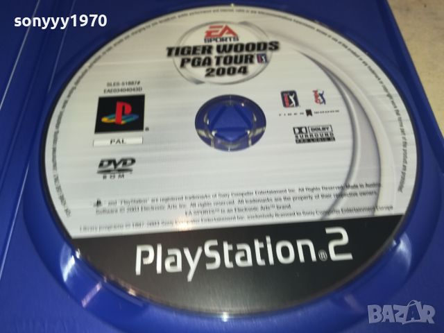 TIGER WOODS PGA TOUR 2004-PS2 GAME 0707241838, снимка 2 - Игри за PlayStation - 46503242