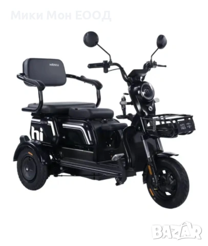 Електрическа триколка, снимка 2 - Мотоциклети и мототехника - 53541927