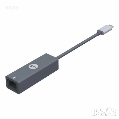 USB-C Gigabit Ethernet адаптер USB-C към Gigabit Ethernet, снимка 1 - Мрежови адаптери - 49253204