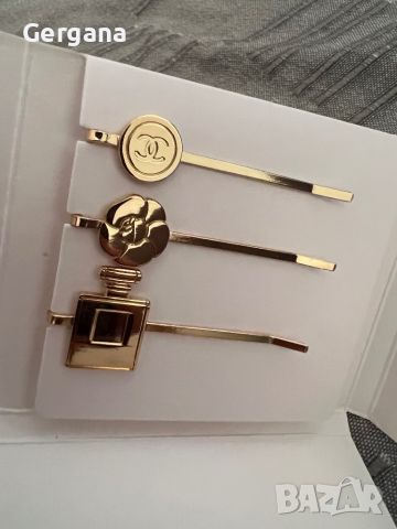 сет от 3 броя фиби за коса Chanel, снимка 2 - Аксесоари за коса - 46707794