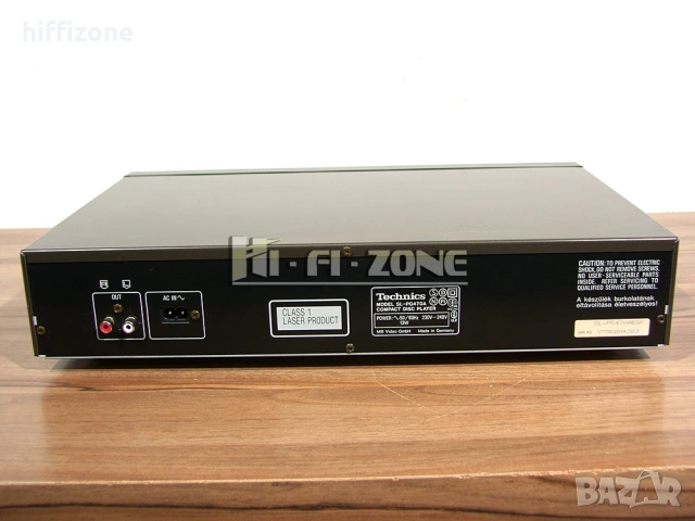 CD плеър   Technics sl-pg470a , снимка 6 - Ресийвъри, усилватели, смесителни пултове - 54215257