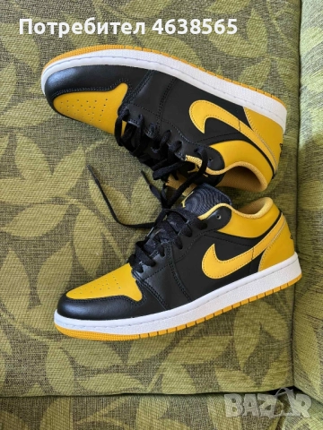 Нови мъжки обувки AIR JORDAN 1 LOW, снимка 6 - Маратонки - 52252896