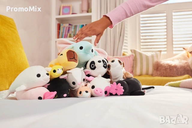 Комплект от 3 броя плюшени играчки Zuru 14906 Hug A Lumps Плюшена играчка с тежести 230 грама, снимка 2 - Плюшени играчки - 54066452