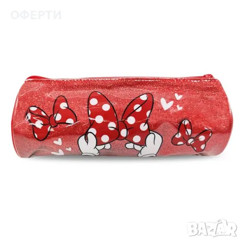 Несесер Red Minnie Glitter "Be More" ?8x21см арт No229284, снимка 2 - Раници - 46920783