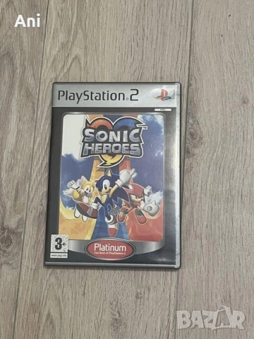 Sonic Heroes PlayStation 2 игра 15 лв 