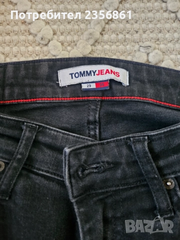 Черни дънки Tommy Hilfiger , снимка 3 - Дънки - 52489741