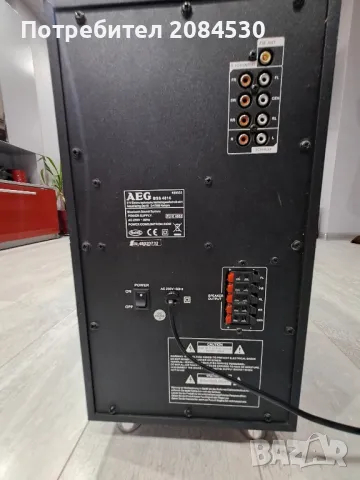 Субуфер с флашка;блутут-,,  AEG "BSS 4816 (200w), снимка 5 - Аудиосистеми - 48719424