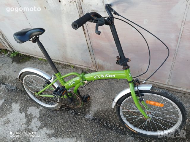 Сгъваемо колело, тип Балканче, пони, чопър, ретро ДВОЙНО сгъваем велосипед, снимка 2 - Велосипеди - 45250529