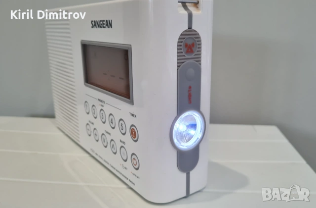 Преносимо влагоустойчиво радио Sangean H201, снимка 4 - Радиокасетофони, транзистори - 53064271