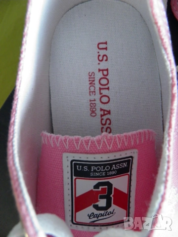 U.S. Polo Assn. Rory Sneakers нови оригинални дамски гуменки Uk6/39 , снимка 5 - Кецове - 53247723